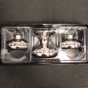 Rhinestone unity candle holder